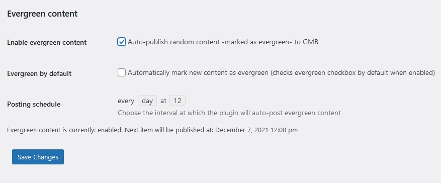 Automatically rotate your existing content (evergreen content)